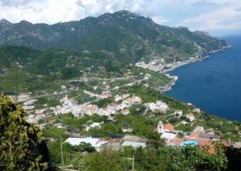 Amalfi Coast view from Ravello where you visit