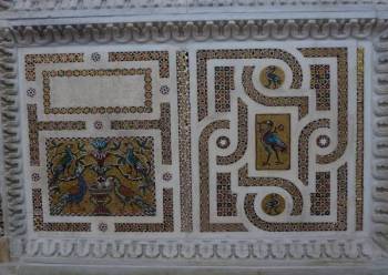 Mosaics in 1000 year old Ravello church