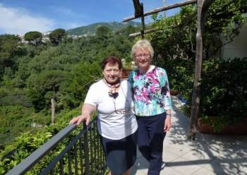 farm cooking teacher on left